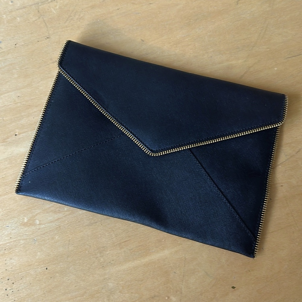 Rebecca Minkoff leather clutch